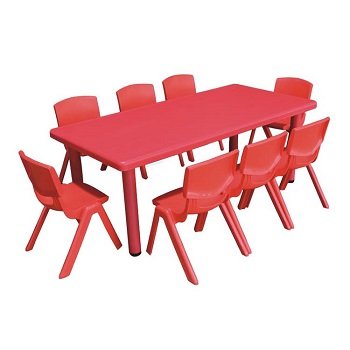 8 Seater Plastic Table(JQT002) – APlus Business Link Pvt. Ltd.